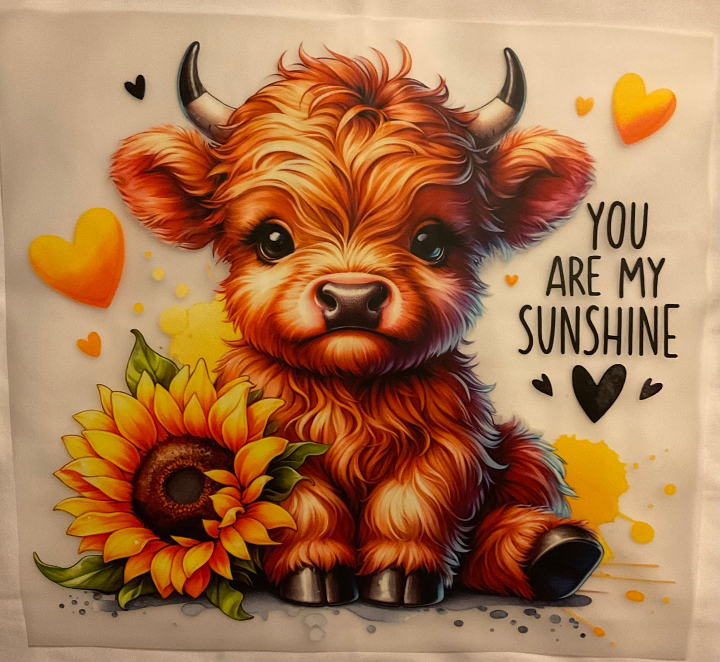 You Are My Sunshine DTF Ready to press transfer
