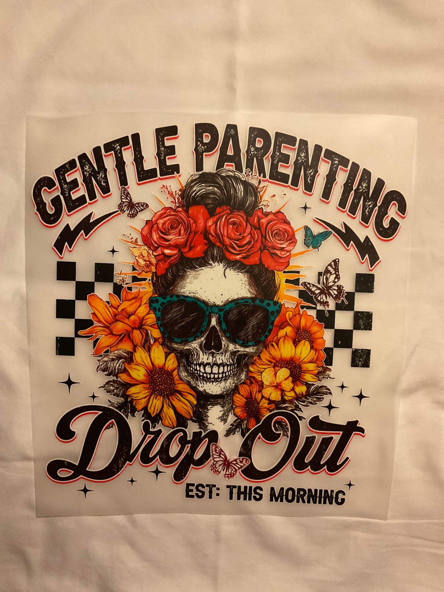 Gentle Parenting DTF Ready to press transfer