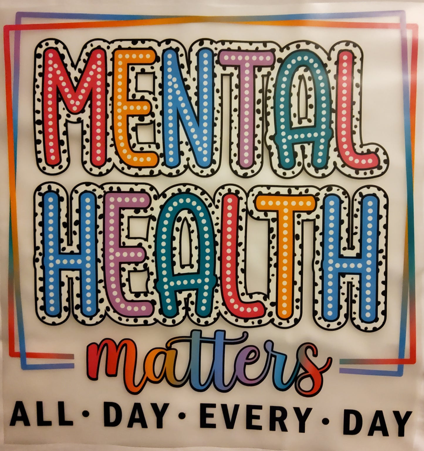 Mental Health Matters Dierct to Film ready to press transfer