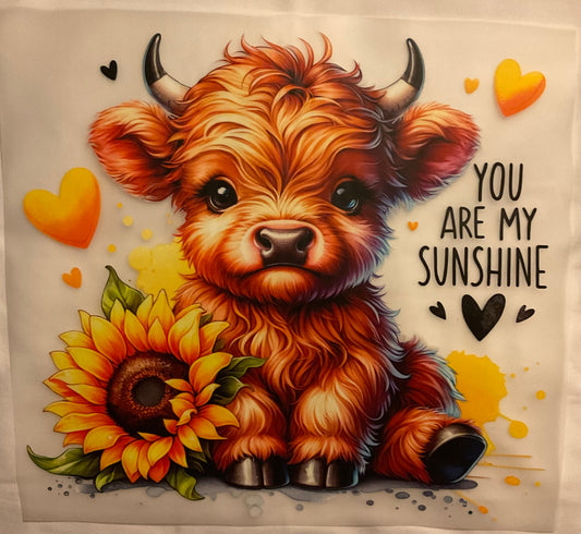 You Are My Sunshine DTF Ready to press transfer