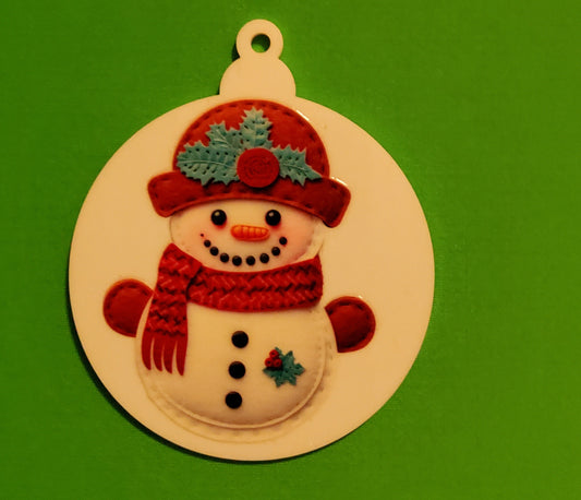 Snowman Ornament