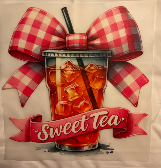 Sweet Tea DTF Ready to press transfer