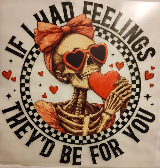 Feelings DTF Ready to press transfer