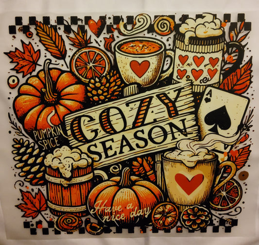 Cozy Season DTF Ready to Press Transfer