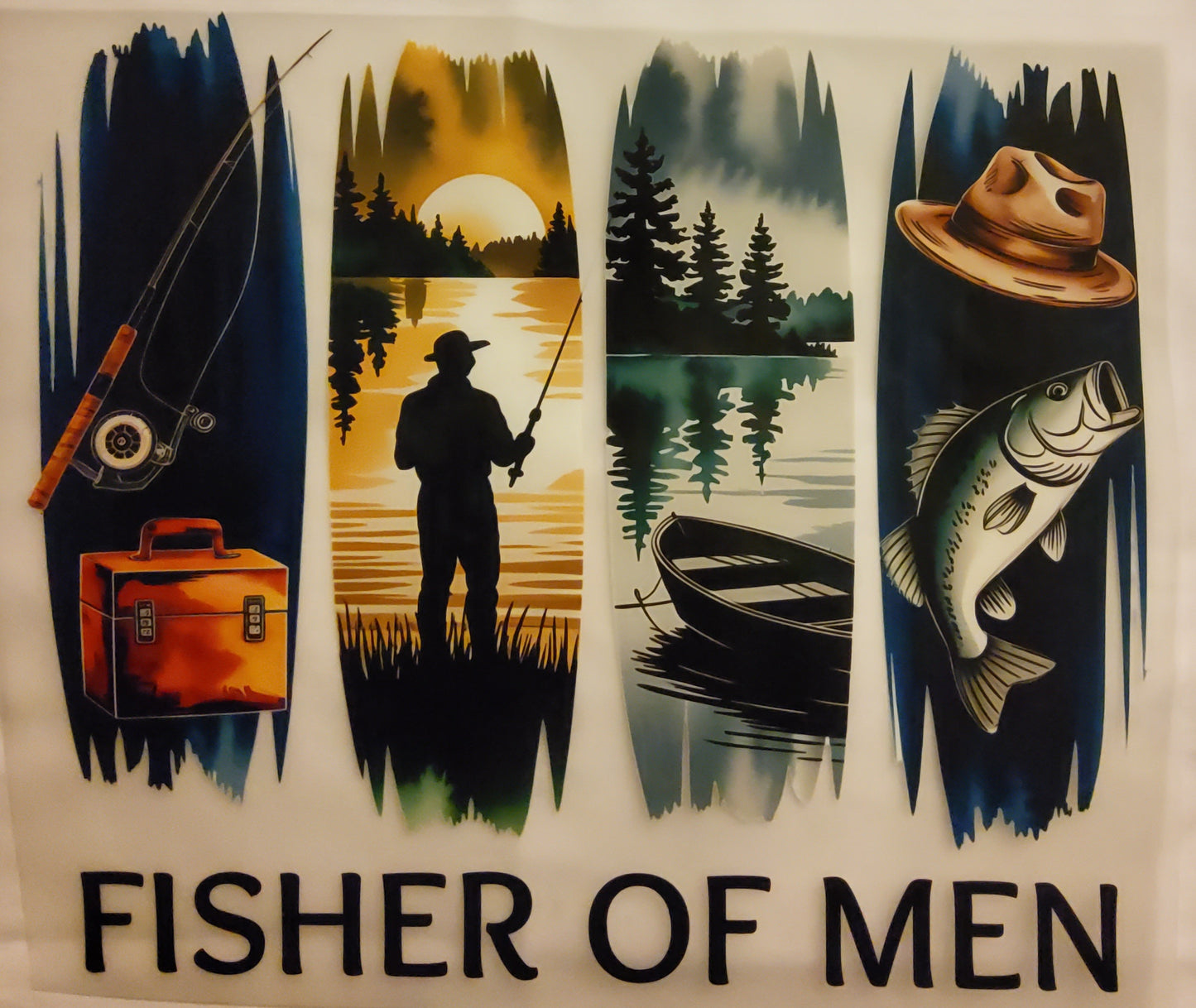 Fisher of Men DTF Ready to press transfer