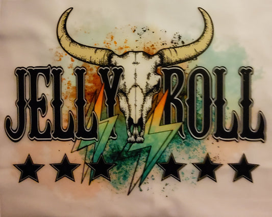 Jelly Roll Direct to Film Ready to Press Transfer