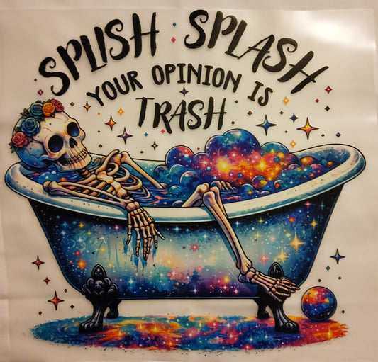 Splash Splash DTF Ready to press transfer
