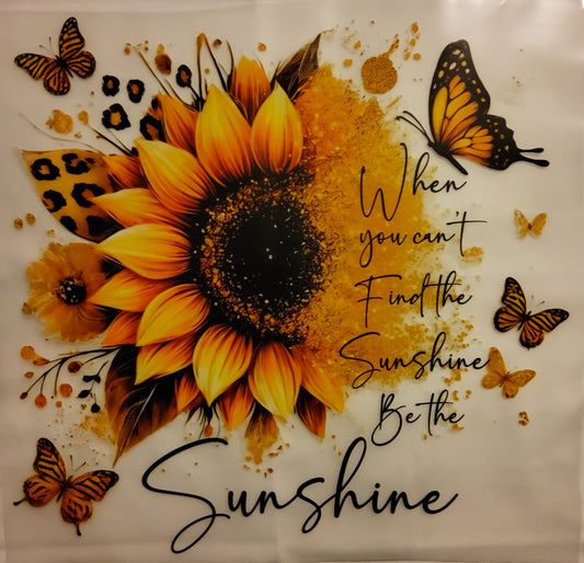 Be the Sunshine DTF Ready to press transfer